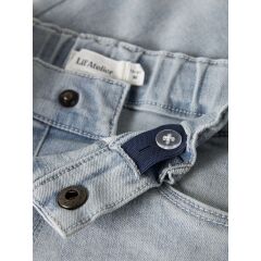 LilAtelier - Kleinkind Jeans Shorts - Light Blue Denim