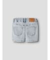 LilAtelier - Kleinkind Jeans Shorts - Light Blue Denim