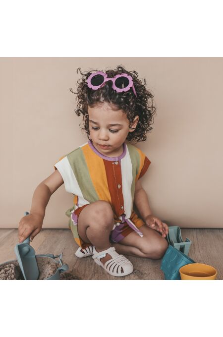 Salted Stories – Solid | Flower Sunglasses – Dusky Orchid ONESIZE