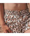 Salted Stories – Pommegranate | Swim Shorts – White Swan