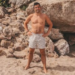 Salted Stories – Pommegranate | Swim Short Men...