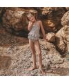 Salted Stories – Sparkly Flower | Swimsuit – White Swan