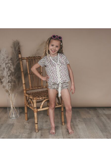 Salted Stories – Sparkly Flowers | Floating Vest – White Swan