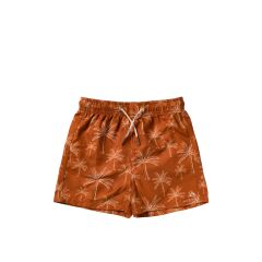 Salted Stories – Palms | Swim Shorts – Bombay Brown