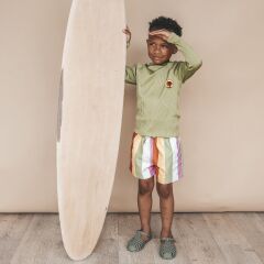 Salted Stories – Solid Rib | Swim Longsleeve – Iguana