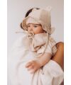 Wooly - MUSLIN BIB -  - SS26 - MELANGE ECRU