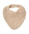 Wooly - MUSLIN BIB -  - SS26 - MELANGE ECRU