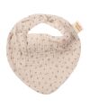 Wooly - MUSLIN BIB - GOTS - SS26 - PINK FLOWERS
