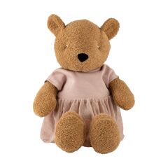 Wooly - SOFT TOY WITH TUTU DRESS - TEDDY - CARAMEL BROWN...