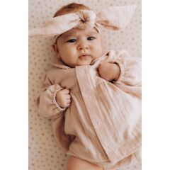 Wooly - MUSLIN ELASTIC HEADBAND -  - SS26 - LIGHT OLD...