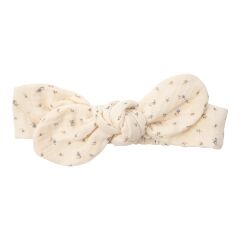 Wooly - MUSLIN ELASTIC HEADBAND - GOTS - SS26 - ECRU WITH...