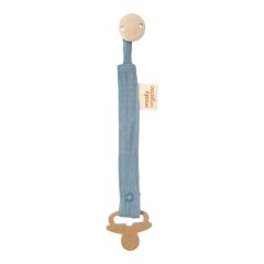 Wooly - MUSLIN PACIFIER CLIP -  - SS26 - CITADEL