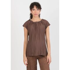 Attesa Maternity - Bluse für Schwangere - brown