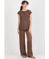 Attesa Maternity - Bluse Lola - Brown