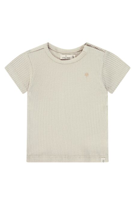 A tiny Story - baby t-shirt short sleeve - Ecru