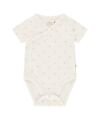 A tiny Story - baby romper short sleeve - Ecru
