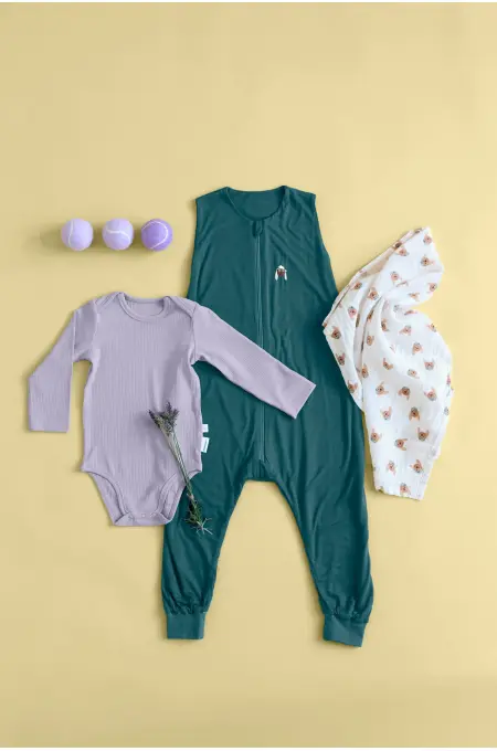 Lässig - Sleeping Jumper with TENCEL™ Lyocell - Teal Green