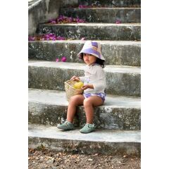 Lässig - Swim Diaper Stripes - purple/sea salt