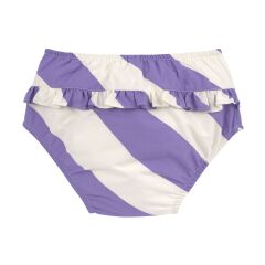 Lässig - Swim Diaper Stripes - purple/sea salt