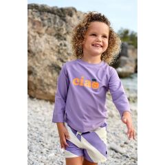 Lässig - Boardie Shorts Stripes - purple/sea salt