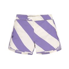 Lässig - Boardie Shorts Kids Stripes - purple/sea