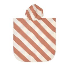 Lässig - Beach Poncho Stripes purple/sea salt