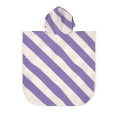 Lässig - Beach Poncho Stripes clay/sea salt