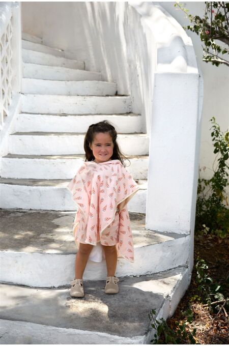 Lässig - Beach Poncho Scooter/Dog green