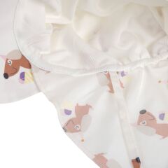 Lässig - Sun Protection Flap Hat Ice Cream/Dog