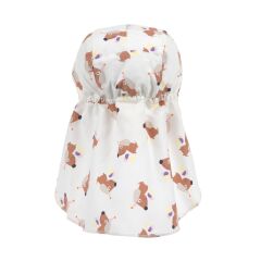 Lässig - Sun Protection Flap Hat Ice Cream/Dog