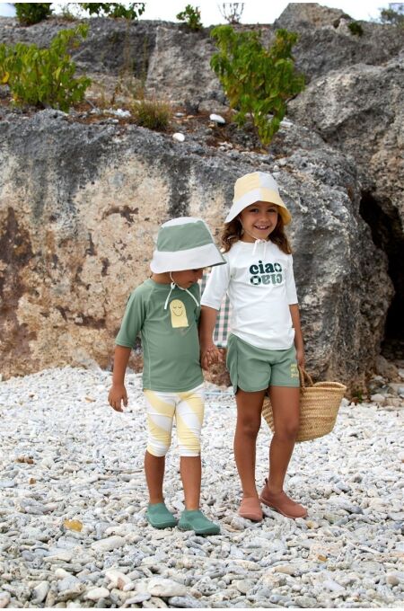 Lässig - Sun Protection Fishing Hat Checkerboard