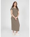 Love 2 Wait Dress Zimra Long Taupe