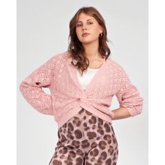 Love 2 Wait Cardigan Pink