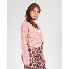 Love 2 Wait Cardigan Pink