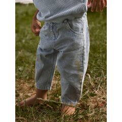 Lil Atelier - Lockere Jeans - Medium Blue Denim