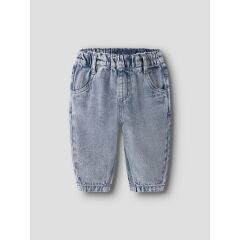 Lil Atelier - Lockere Jeans - Medium Blue Denim