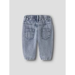 Lil Atelier - Lockere Jeans - Medium Blue Denim