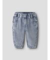 Lil Atelier - Lockere Jeans - Medium Blue Denim