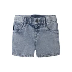 Lil Atelier - NMMFUNDA LOOSE DNM SHORTS - Medium Blue Denim