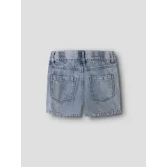 Lil Atelier - NMMFUNDA LOOSE DNM SHORTS - Medium Blue Denim
