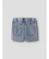 Lil Atelier - NMMFUNDA LOOSE DNM SHORTS - Medium Blue Denim