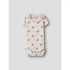Lil Atelier - Babybody mit Erdbeerprint - Morganite
