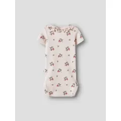 Lil Atelier - Babybody mit Erdbeerprint - Morganite