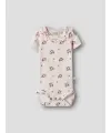 Lil Atelier - Babybody mit Erdbeerprint - Morganite
