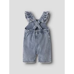 Lil Atelier - Jeans Overall Rüschen - Medium Blue Denim