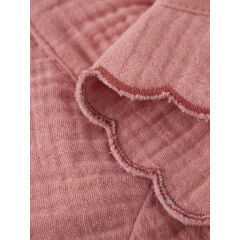 Lil Atelier - Musselin Sonnenhut - Rose Tan
