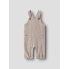 LilAtelier - Leichte Latzhose - feather gray