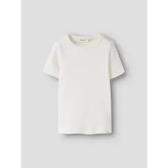 Lil Atelier - Kurzarm T-Shirt - Coconut Milk