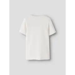 Lil Atelier - Kurzarm T-Shirt - Coconut Milk