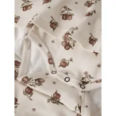 LilAtelier - Kleid mit Apfel Print - Turtledove